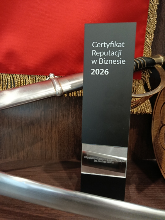 Certyfikat Reputacji w Biznesie dla naszej szkoły!