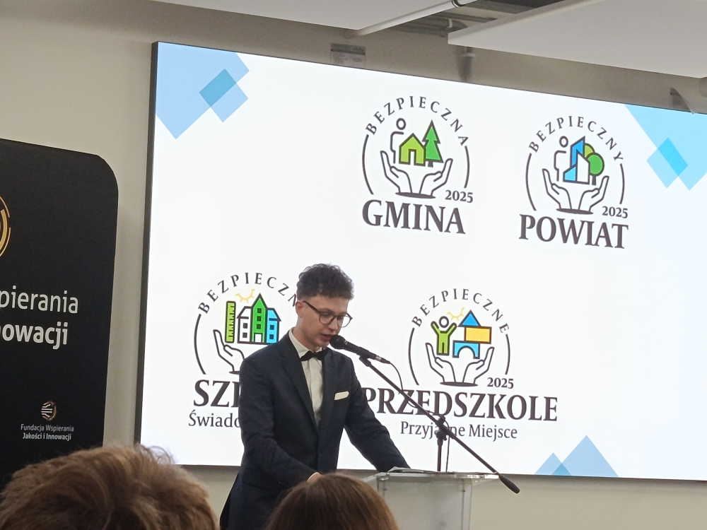 „Bezpieczna Szkoła – Świadomy Uczeń”!